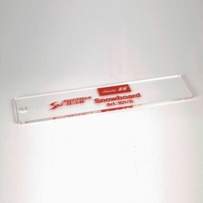 Snoli Snowboard Wax Scraper 5mm Extra Wide. 320mm