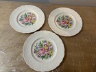 Set of 3 Vintage English Fondeville Luncheon Plates by Ambassador Ware — photo 1
