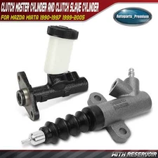 Clutch Master & Slave Cylinder w/ Reservoir for Mazda Miata 1990-1997 1999-2005