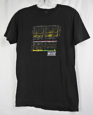Muse Flux Graphic Black S/S Band T-Shirt S