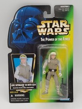 Star Wars Luke Skywalker Hoth Gear 1996 POTF Green Card Non-Holo 3.75  Sealed