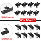 2-20x Photovoltaik Solar 30-45mm Mittelklemme Endklemme Solarmodul Halterung DHL