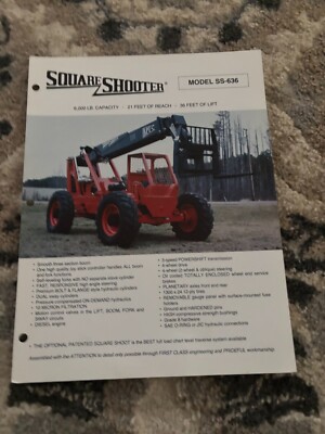 BPI SS-636 Square Shooter Brochure FCCA25