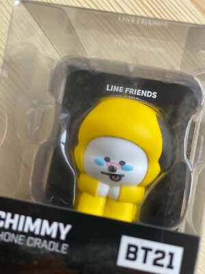 BT21 Officials Goods CHIMMY Mobile Phone PVC silicone Stand Phone