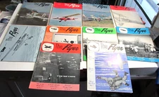 10-1963-65 The Ohio Flyer Magazines, AVIATION Airplanes, Jets, Flight, Aircraft