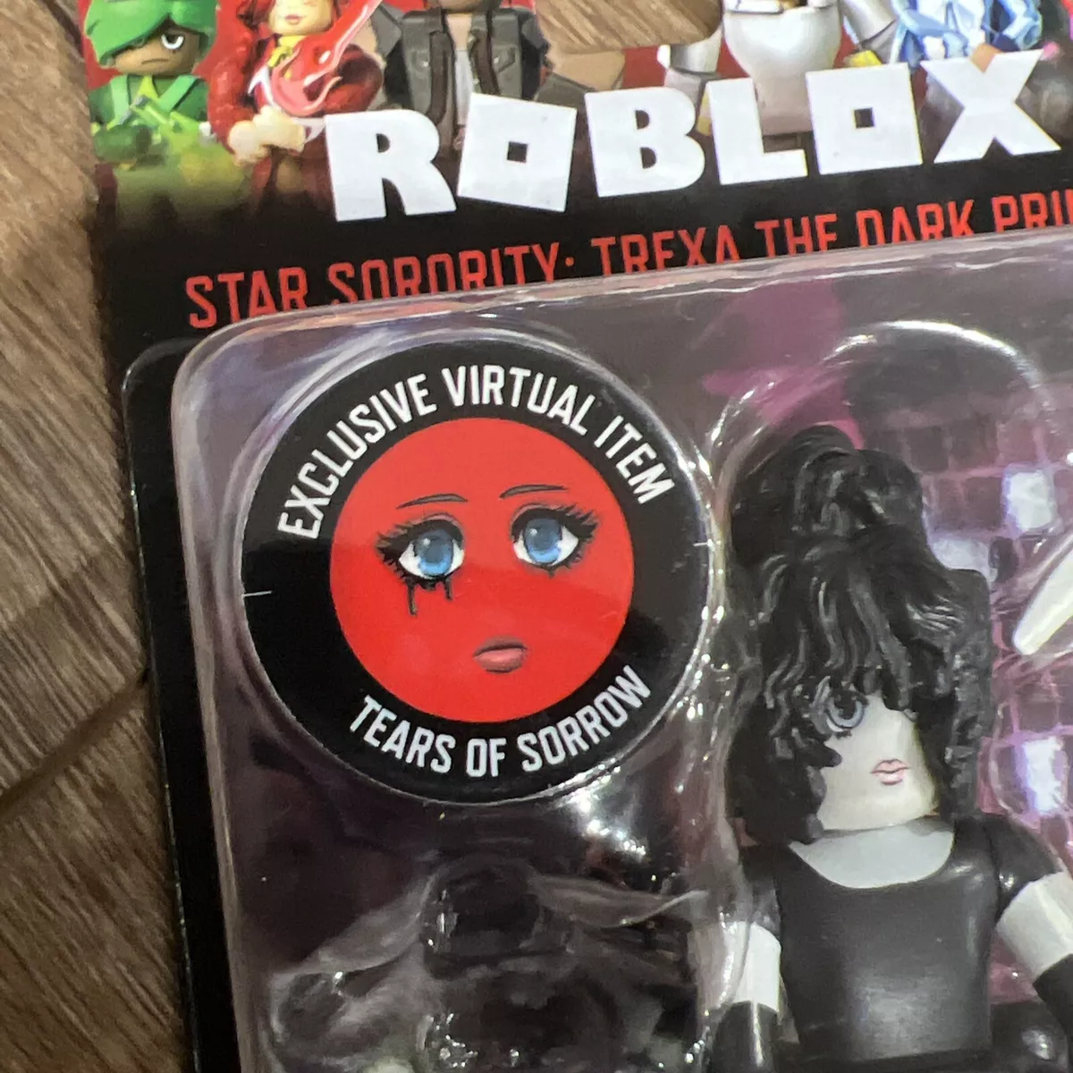 Roblox Tears of Sorrow Face Code and Star Sorority Trexa The Dark Princess