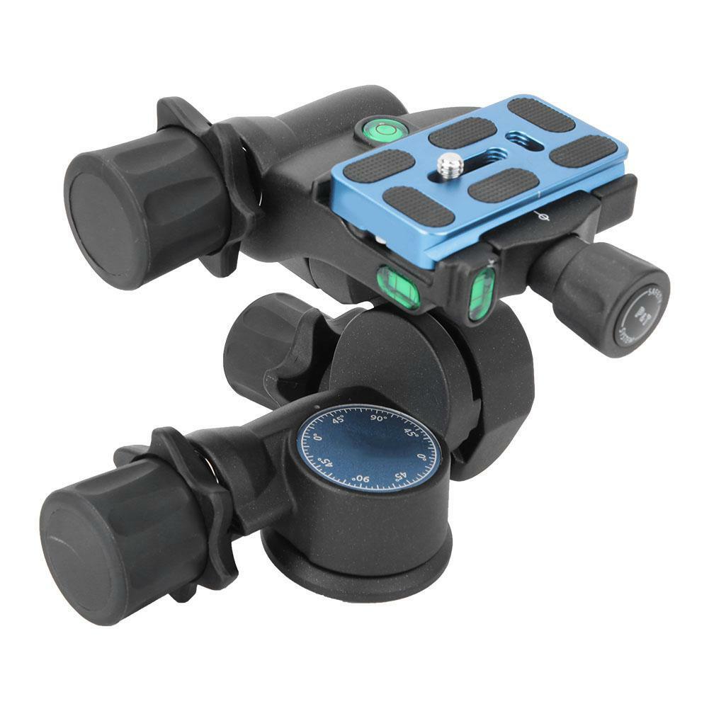 BENRO GD3WH 3D Gear Head Camera Tripod Head Gimbal Platform & PU70 QR