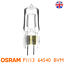 thumbnail 2  - Osram 64540 650w P1/13 230v GX6.35 BVM Disco Stage Studio Bulb Lamp P1 13 64540