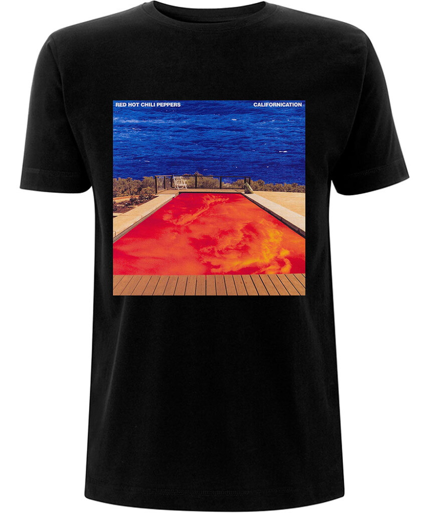 ミュージシャン Red Hot Chili Peppers Californication T Red Hot Chili Peppers Californication Black T-Shirt NEW OFFICIAL