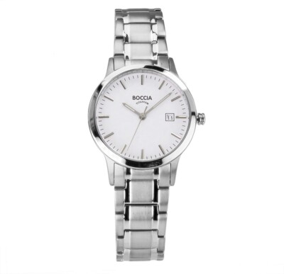 Boccia Damen  Uhr  3180-03  Titan  31  mm  Ø  Neu 99 Euro - 20 % günstiger 