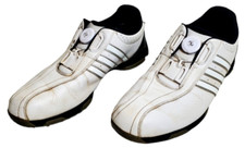 Adidas 360 Traxion BOA Golf Shoes White Black Athletic F33446 Mens US 10.5