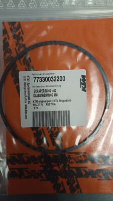 Original KTM SCRAPER RING 450 SX-F,SMR,SXS 07-12,77330032200/100