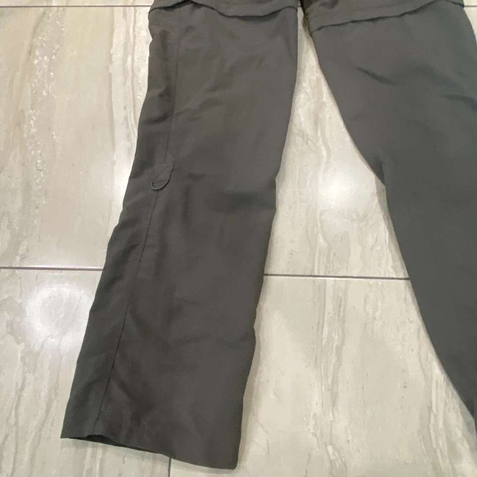 Pantalones Cortos Convertibles The North Face con Cremallera Talla 2 Reg Paramount Valley Gris Foto 3 de 4