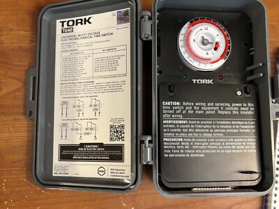 Tork TU40 Universal Multi-Voltage Electromechanical 24 Hr Timer Control