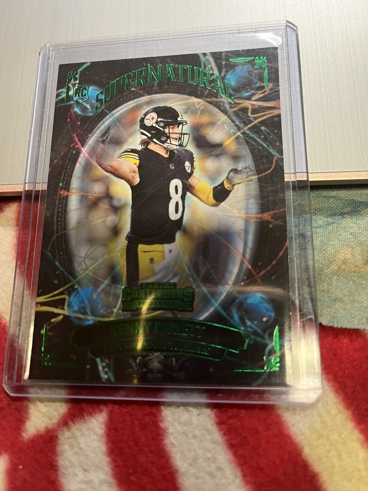 2022 PANINI CONTENDERS KENNY PICKETT ROOKIE SUPERNATURAL SP INSERT