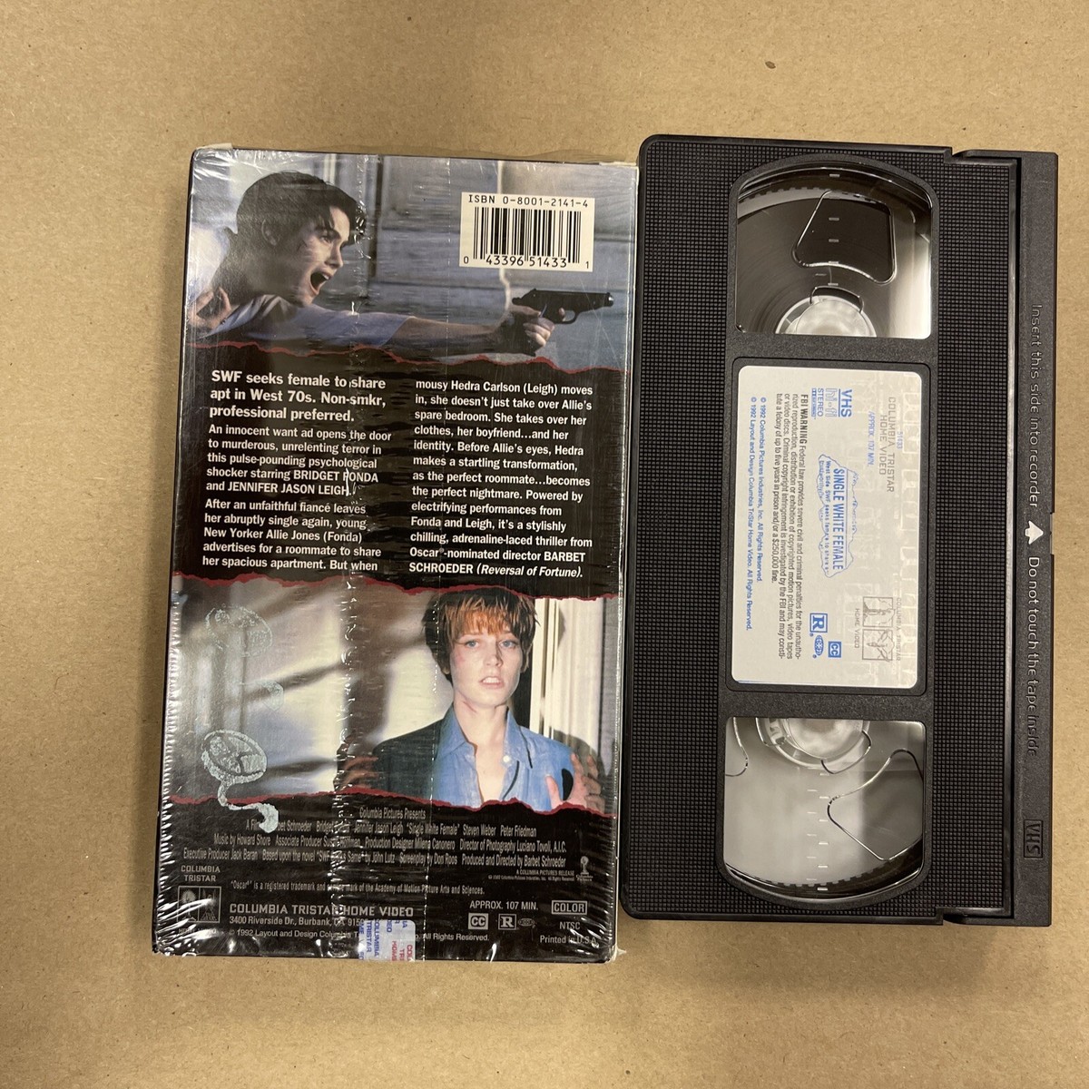 Single White Female (VHS, 1993, Closed Captioned) 43396514331| eBay