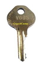 Master Lock Padlock 1525 1585 2010 2076 Control Key OEM Original Master Key V695