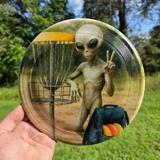 Disc Golf New custom Innova XT ALIEN 180gm Mid range PDGA Approved