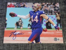 KYLE JUSZCZYK SIGNED AUTOGRAPH 8X10 PHOTO SAN FRANCISCO 49ERS BECKETT BAS COA