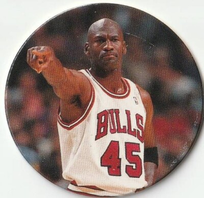 Michael Jordan - 1995 Upper Deck MILK CAPS POG #52 Chicago Bulls