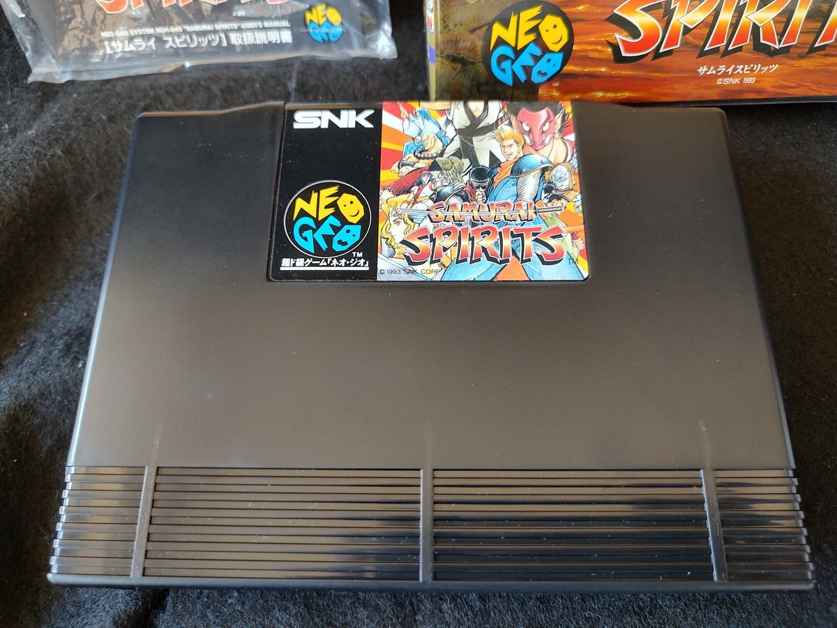 Samurai Spirits (Samurai Shodown) SNK NEOGEO AES with Box, Working