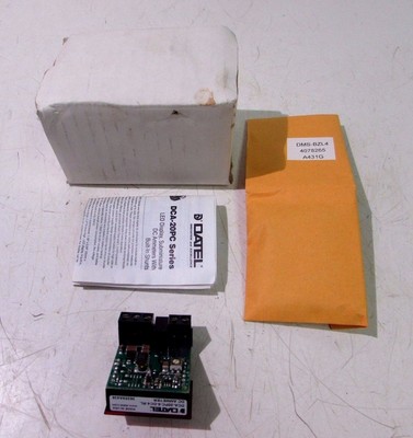 DATEL DCA-20PC-6-DC4-RL DC AMMETER CURRENT METER **NIB**