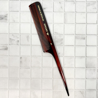 Speert Handmade European Comb Style #41 8''Inch New Brown Tortoise Havana