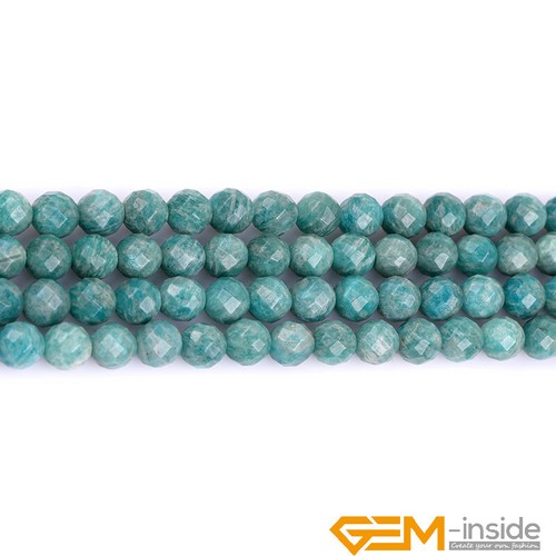 Wholesale Lot Natural Assorted Stones Faceted Round Loose Spacer Beads 15"Strand - Picture 262 of 345