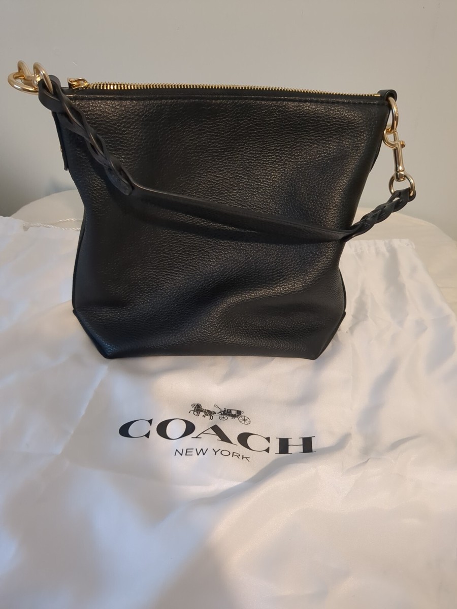 Coach F67025 Abby Duffle Black Shoulder Bag FREE SHIPPING | eBay