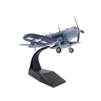 1:72 Druckguss-Kampfflugzeugmodell mit Sockel Retro-Flugzeugmodell für das