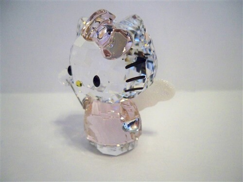 SWAROVSKI - スワロフスキー☆クリスタルフィギュアKitty スワロフスキー SWAROVSKI クリスタル フィギュア 置物 Hello