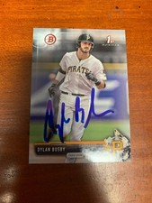 Dylan Busby Signed 2017 Bowman Draft Card #BD174 Auto Autograph Pirates