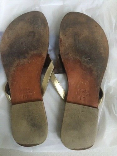 Gold gladiator sandal - Picture 3 of 3
