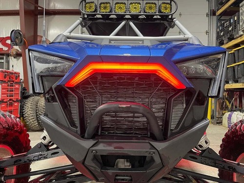 5150 Whips Mustache Front LED Light For Polaris RZR PRO XP - Single - Picture 2 of 2
