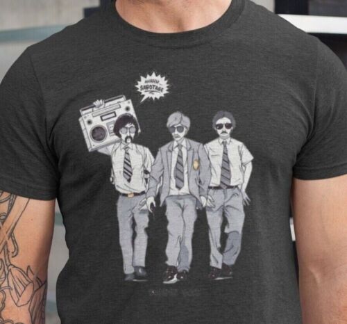 Beastie boys Pauls boutique Sabotage Distressed shirt hiphop 80s New York Rap - Afbeelding 1 van 2