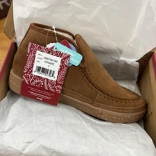 MUK LUKS Women's Street Queens Lined Suede Ankle Pull-On Boots-NEW-Sz 7