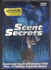 NEW: Scent Secrets DVD - Wildlife Research Center - Scent Elimination & 4 Hunts