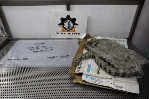 TSUBAKI RS100-NP-1-RP Surface Treated Drive Chain 10Ft 3.048M 96 Links New