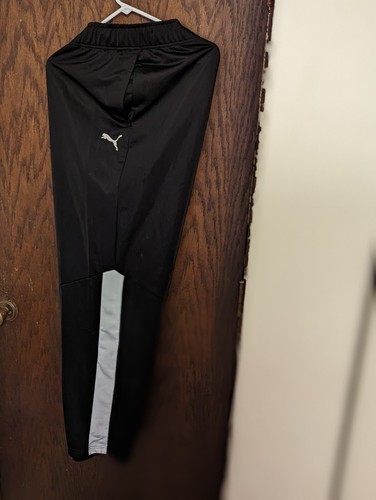 MIDNIGHT BLACK COLOR 3XLT MIDWEIGHT ATHLETIC PANTS NWT PUMA, 44"W 14" RISE 33" L - Picture 7 of 16