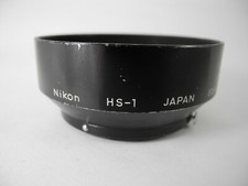 NIKON F 50/1.4 VINTAGE 52MM RIVET METAL LENS HOOD SHADE WITH RIVETS