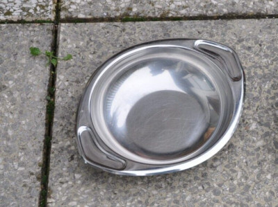 AMC classic 18/10 kleine Servierschale Edelstahl ca. 22,5 cm x 18,50 cm