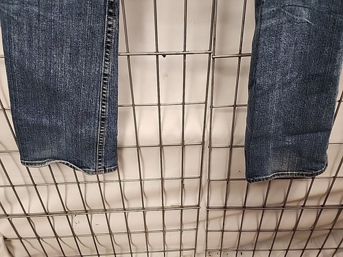 Vigoss Bootcut Jeans Women's Size 3/4 Blue Denim Logo Cotton 5-Pockets Low-Rise - Picture 9 of 9