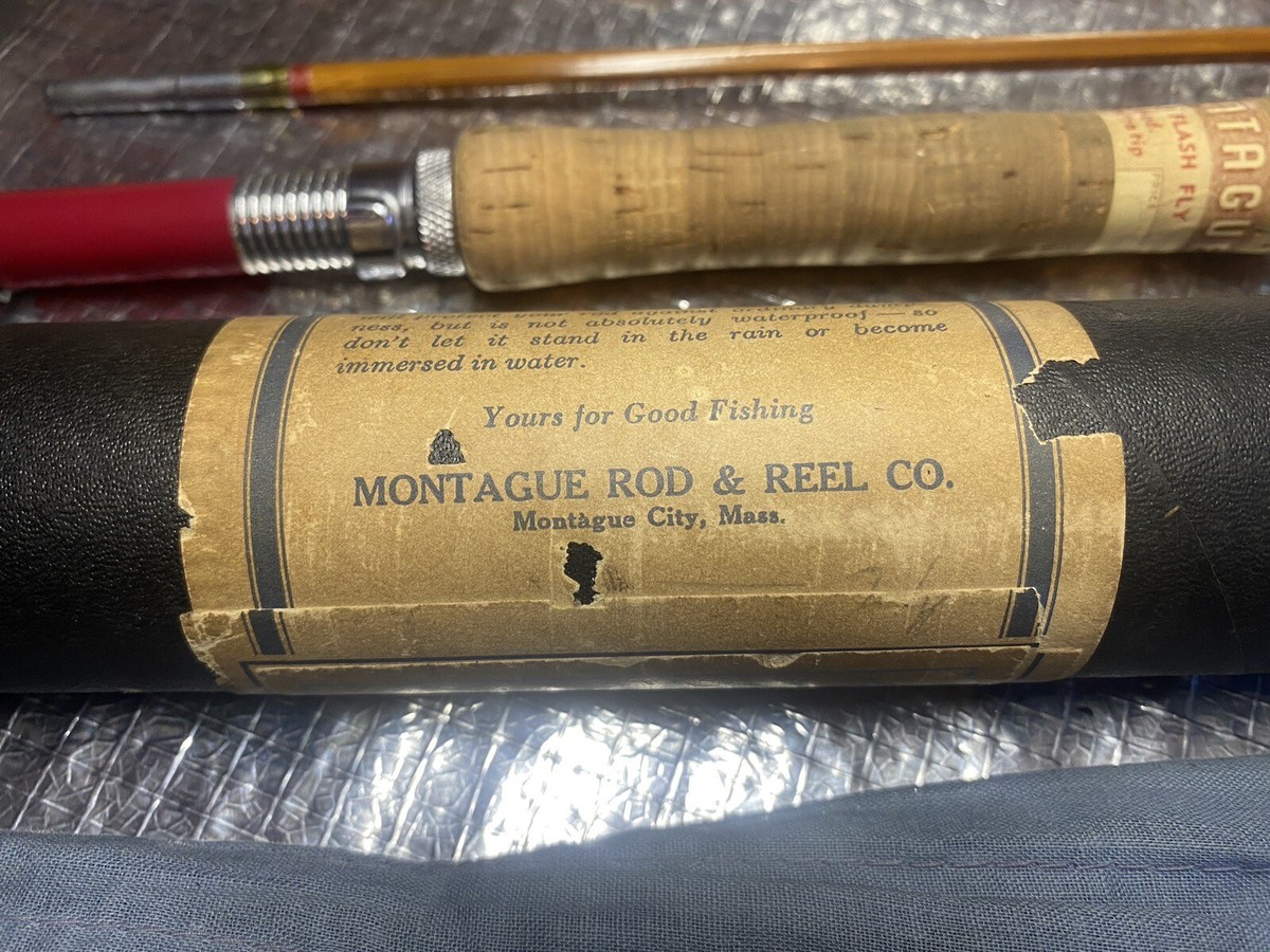 Vintage Bamboo Montague Split Bamboo Fly Rod Montague Split Bamboo