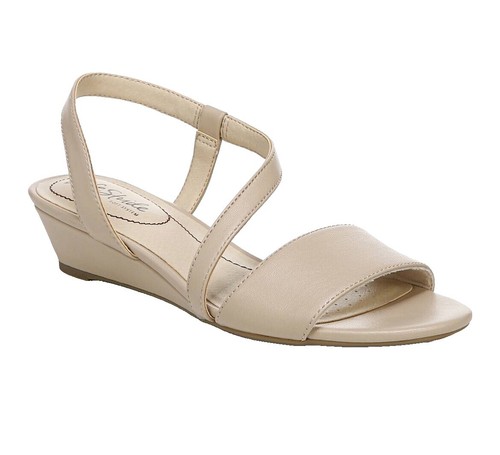 LifeStride Womens Odyssey Side Zip Sneakers Mushroom 8 M | eBay