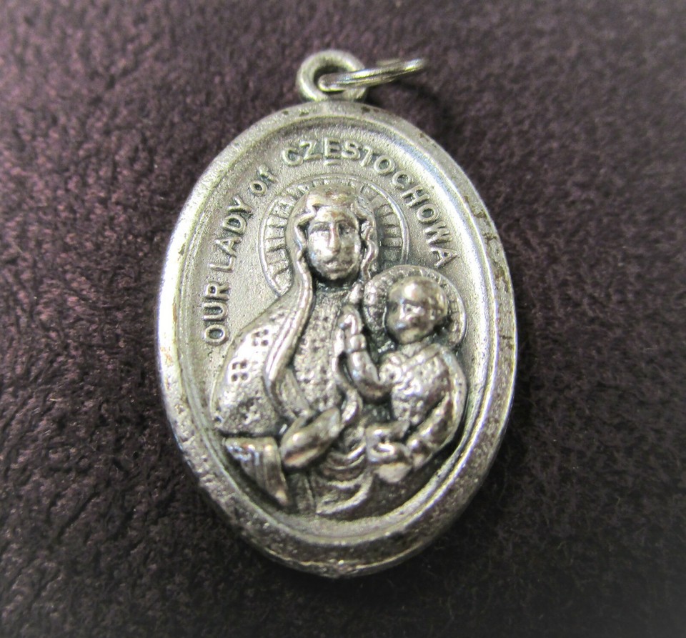 Religious Medal SS Joannes Paulus II & Our Lady of Czestochowa ...