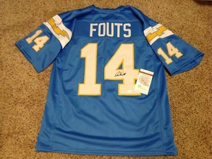 dan fouts chargers jersey
