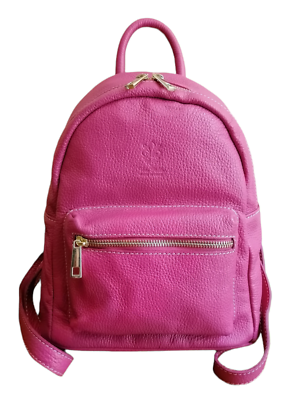 Zaino Bello in Vera Pelle Donna Manico Primavera Estate 2022 MADE IN TALY |  eBay