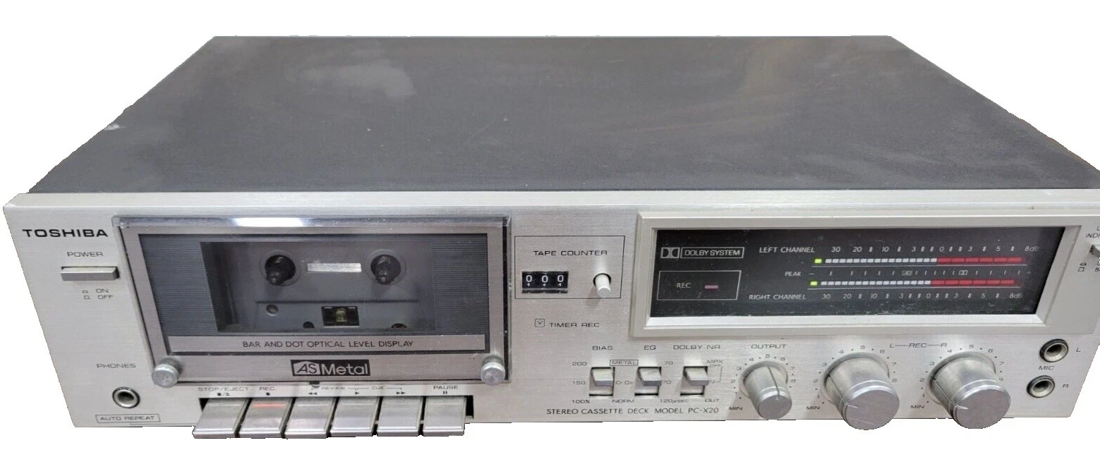 Cinta de Cassette de audio para el Hogar Toshiba Cubiertas
