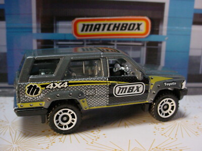 htf Matchbox 1985 TOYOTA 4RUNNER ☆gray☆2013 explorers
