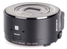 Sony Cyber-shot DSC-QX10 18.2MP Digital Camera - Black